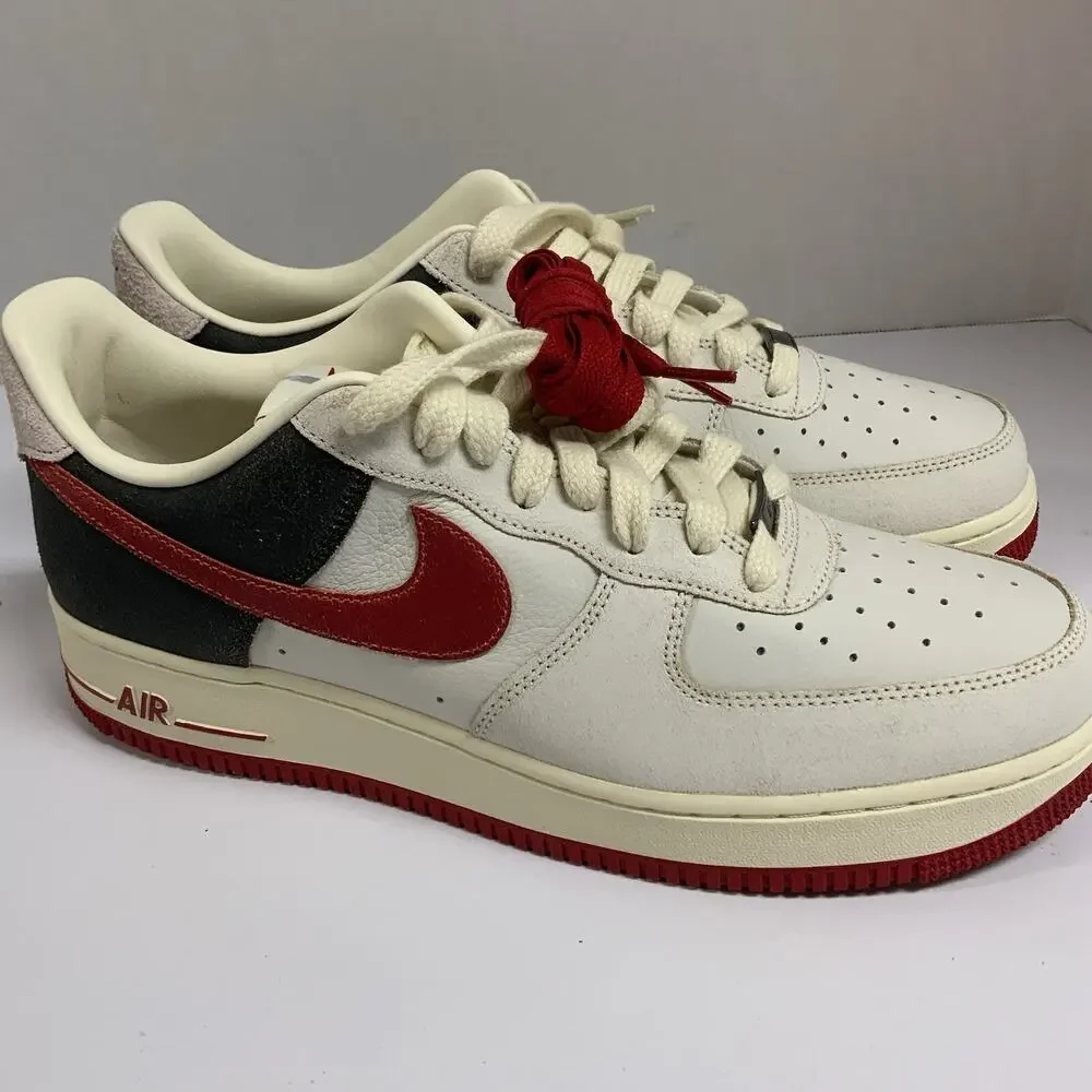 Nike Air Force 1 '07 Premium Chicago Pack FQ8743 121 Size 13 Black Red Bulls